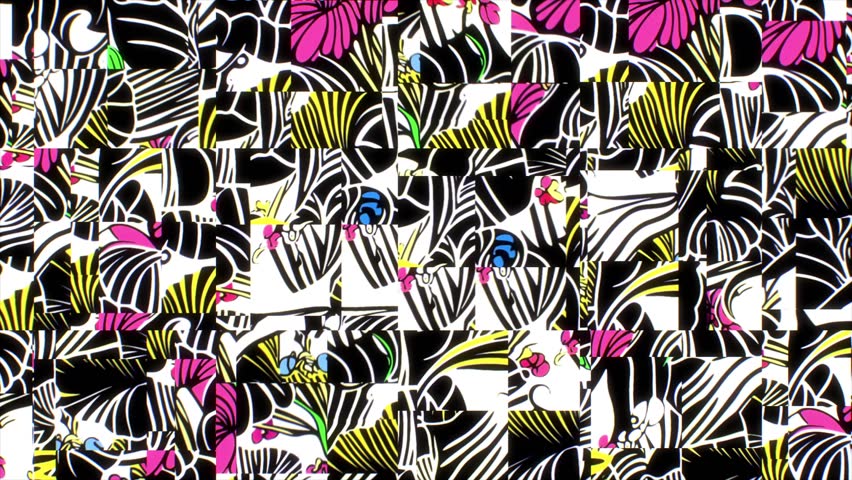 Seamless classic tropical loop featuring Art Deco-inspired botanical designs. High-contrast, intricate leaves white background, positioned lower edge timeless look.