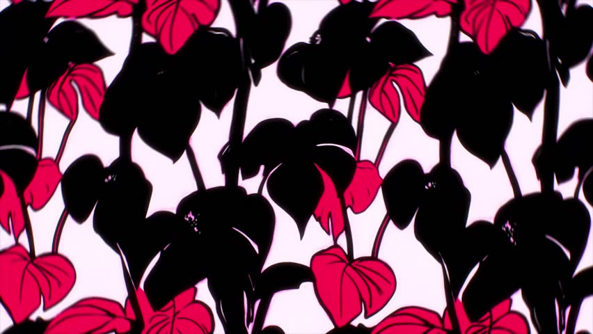 Seamless classic tropical illustration with botanical Art Deco vibe. High-contrast floral elements white background, positioned lower section, create vintage aesthetic.