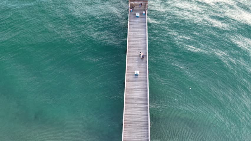 Aerial view of Miami, Florida, showcasing cruise ships docked near the port, white sandy beaches, turquoise waters, and palm trees lining the coast. The vibrant urban skyline blends seamlessly 