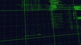 Reticle appearing pulsing rotating crosshair sweeping code flowing charts rising showing analytics. Neon, interface, dashboard, grid, data, metrics, futuristic - Powered by Shutterstock - Get 15% off with code: PIKWIZARD15