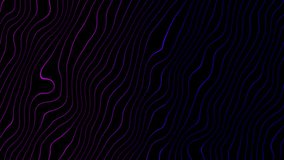 Abstract Topographic Contour Line Wave Background Animation Neon Purple Blue Data Flow Digital Tech - Powered by Shutterstock - Get 15% off with code: PIKWIZARD15