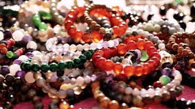 Colorful spiritual bracelets with healing beads and natural gemstones from India - Powered by Shutterstock - Get 15% off with code: PIKWIZARD15
