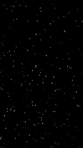 Vertical Falling Snow Overlay Alpha Channel 4K Loop for Social Media