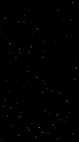 Vertical Fast Falling Snow Overlay Alpha Channel 4K Loop for Social Media