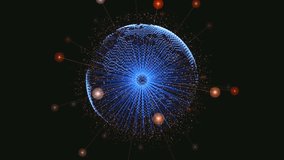 Digital Sphere Network Visualization technology background  - Powered by Shutterstock - Get 15% off with code: PIKWIZARD15