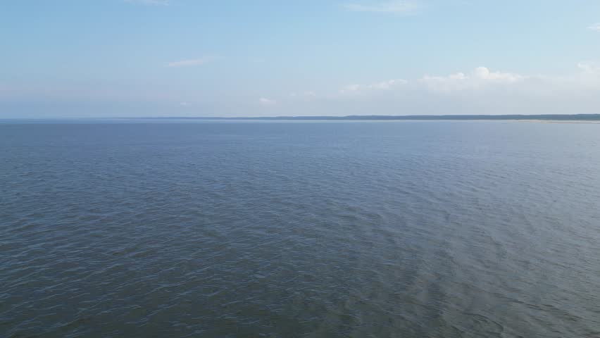 Aerial video showing a large group of seals resting on a small sandbank surrounded by calm sea water. Captured from above with a drone, showcasing marine wildlife in its natural habitat.