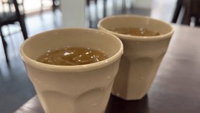 iced tea Two Sodas with Ice and Straws in Plastic Cups - Powered by Shutterstock - Get 15% off with code: PIKWIZARD15