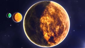 HUD sliding from left, overlaying planet with map grids and scanning beams for orbital mapping. Holographic, telemetry, visualization, space, futuristic, starfield, networks - Powered by Shutterstock - Get 15% off with code: PIKWIZARD15