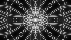 White mandala design with glitter that rotates in the center of the screen - Powered by Shutterstock - Get 15% off with code: PIKWIZARD15