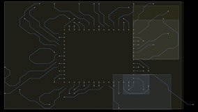 Visualization of an abstract circuit board circuit with dynamic connection points. - Powered by Shutterstock - Get 15% off with code: PIKWIZARD15