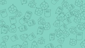 Seamless pattern with school supplies. Perfect for back to school projects, fabric, wallpaper, and more. Vector illustration. - Powered by Shutterstock - Get 15% off with code: PIKWIZARD15