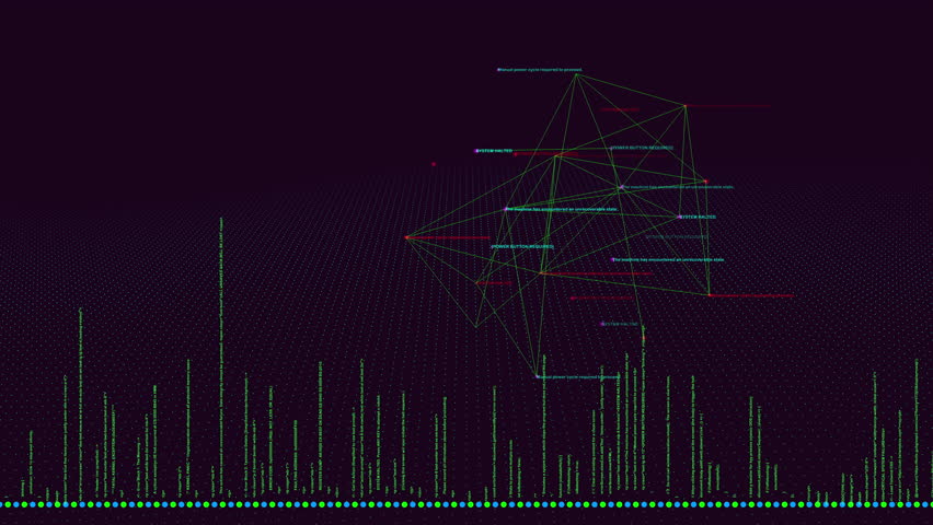 Digital bar graph screen alerts malfunction on futuristic data display - Powered by Shutterstock - Get 15% off with code: PIKWIZARD15