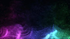 Glowing stardust with elegant colorful particles, seamless loop animation background, abstract digital motion with vibrant glowing effects. - Powered by Shutterstock - Get 15% off with code: PIKWIZARD15
