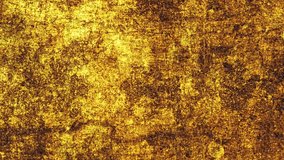 Living distressed gold background texture with heavy grunge, rough surface cracks, and rich metallic yellow and brown tones, loopable animation - Powered by Shutterstock - Get 15% off with code: PIKWIZARD15