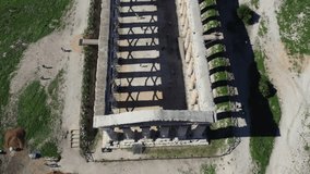 Doric Temple of Segesta in Sicily, Italy - aerial drone view
 - Powered by Shutterstock - Get 15% off with code: PIKWIZARD15
