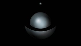 Abstract metallic object moving and splitting . - Powered by Shutterstock - Get 15% off with code: PIKWIZARD15
