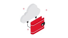 Cloud Biometric Lock ensuring access security control Animation MP4 File - Powered by Shutterstock - Get 15% off with code: PIKWIZARD15