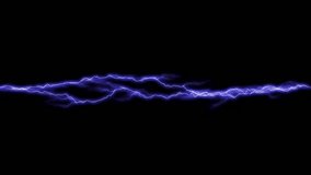 Abstract Electric Energy Visuals Dynamic Purple Lightning Display on Black Backdrop. - Powered by Shutterstock - Get 15% off with code: PIKWIZARD15