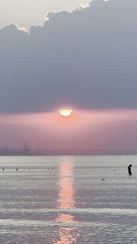 Sunset Over the Baltic Sea – Beautiful Seascape