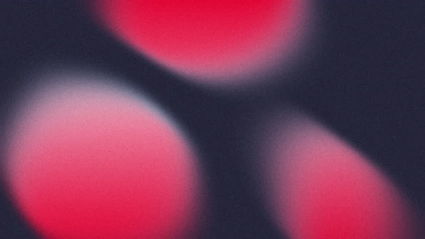 Flowing Pink and Red Gradient Blobs Animation on a Dark, Moody Background