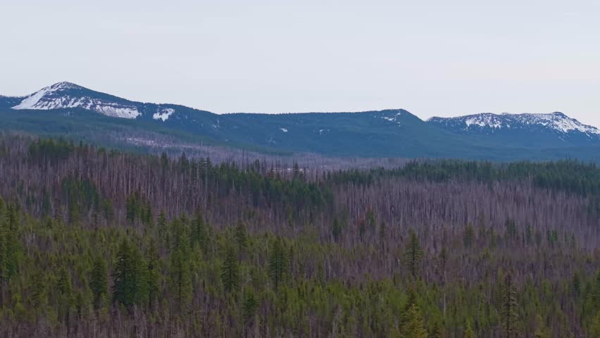 A commanding aerial view of the dramatically peaked Mount Thielsen, a distinctive former volcano, located in the Cascade Range near Crater Lake National Park in Southern Oregon