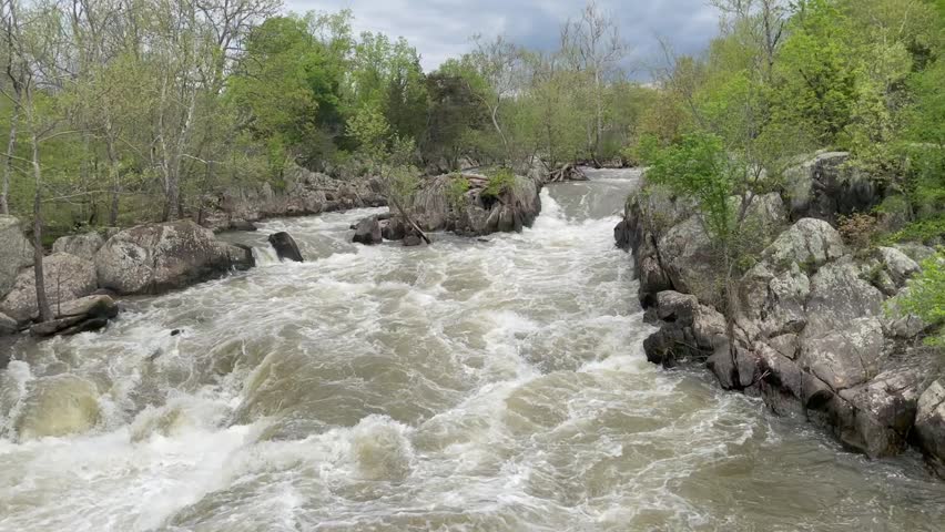 Great Falls on the Potomac River near Washington D.C.