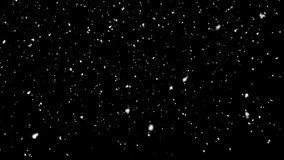 Falling winter snow, seamless loopable background footage. Embedded alpha channel - Powered by Shutterstock - Get 15% off with code: PIKWIZARD15