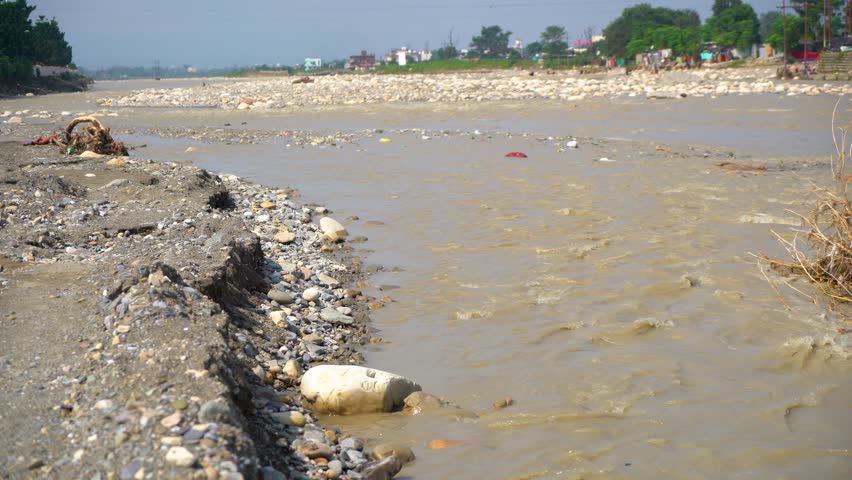Transformation of Dander River after flood