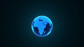 Global AR concept with glowing icons and earth on dark background Keywords: AR, augmented reality, global, earth, world, globe, technology, virtual reality, VR, digital, innovation, future - Powered by Shutterstock - Get 15% off with code: PIKWIZARD15