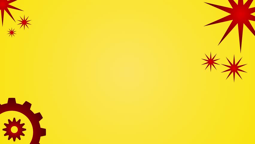 lowers on sides, red gradient background video, left and right flowers, animated geometrical flowers on sides, with animated stickers, marketing or promotional video, christmas, ads, abstract, textile