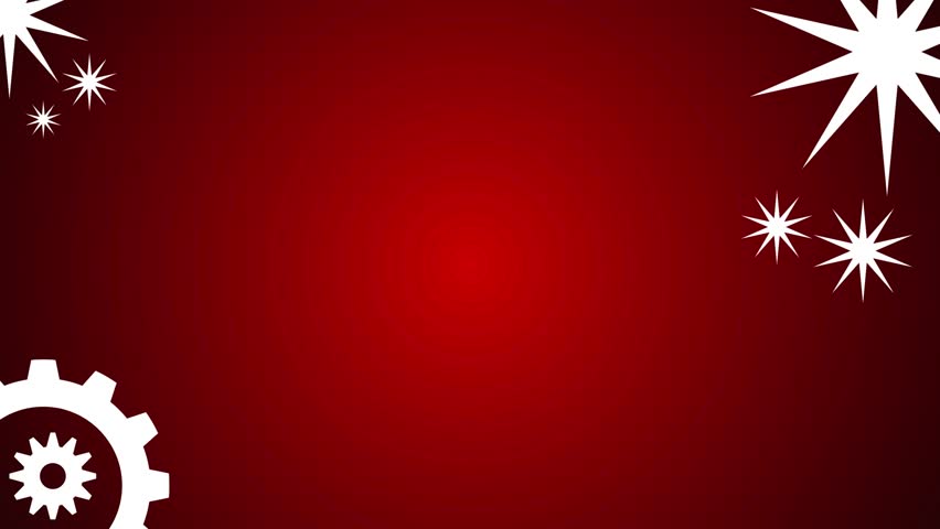 lowers on sides, red gradient background video, left and right flowers, animated geometrical flowers on sides, with animated stickers, marketing or promotional video, christmas, ads, abstract, textile