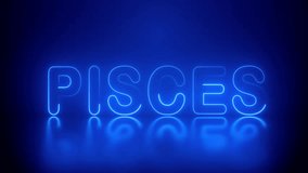 PISCES A dreamy animation featuring the Pisces zodiac symbol with watery elements, representing intuition, compassion, and water sign astrology. - Powered by Shutterstock - Get 15% off with code: PIKWIZARD15