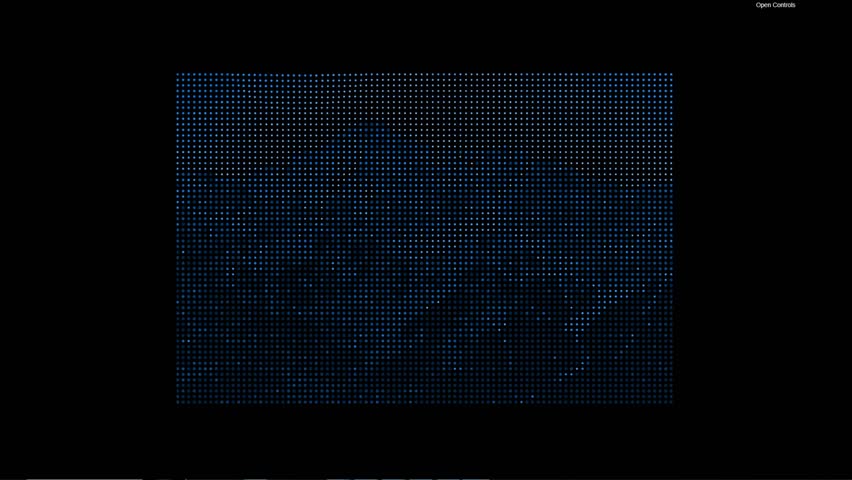Seamless loop of a waving digital dot matrix background. - Powered by Shutterstock - Get 15% off with code: PIKWIZARD15