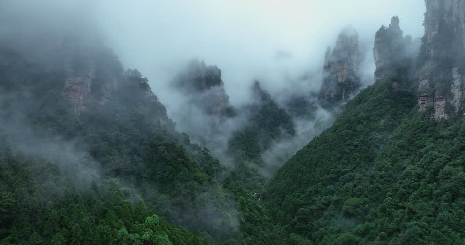 Beautiful landscape in Zhangjiajie, china
