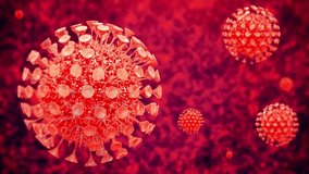 Realistic 3D footage of coronavirus, Covid-19, 2019-nCoV, Sars, Mers, H1N1, and flu epidemic medical disease footage HD 4k. - Powered by Shutterstock - Get 15% off with code: PIKWIZARD15