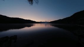 A view of the river with the morning sun rising - Powered by Shutterstock - Get 15% off with code: PIKWIZARD15