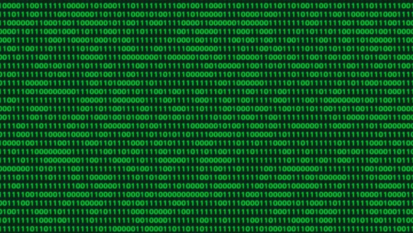 Green matrix raining binary code digital display line. - Powered by Shutterstock - Get 15% off with code: PIKWIZARD15