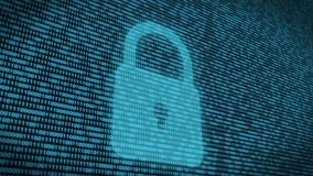 Digital lock icon security hologram of virtual Concept of finance data privacy protection code key cryptographic binary. - Powered by Shutterstock - Get 15% off with code: PIKWIZARD15