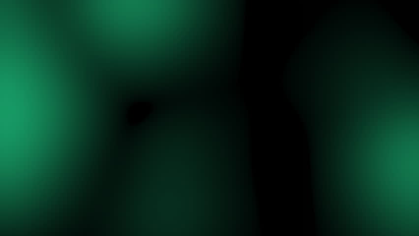 Smooth green cyan animated background abstract graphic digital design blurred soft gradient visual presentation template featuring light flowing over a dark surface texture motion for. 3D Illustration
