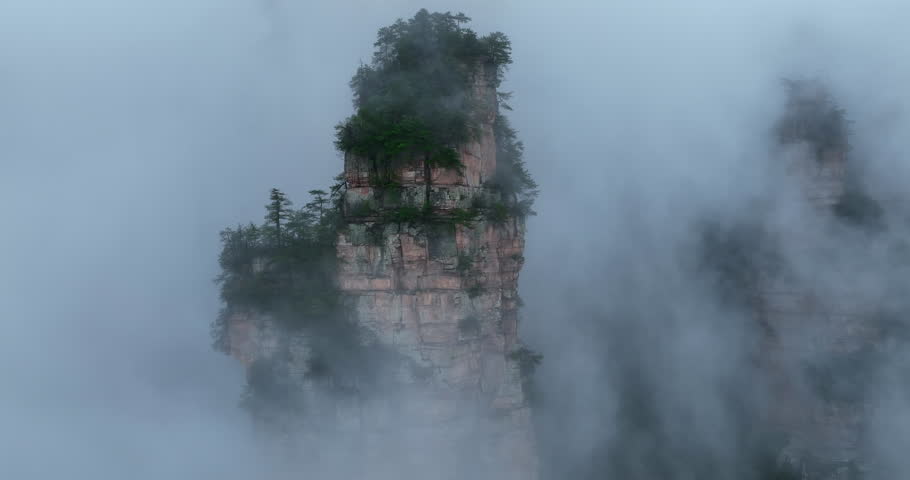 Beautiful landscape in Zhangjiajie, china