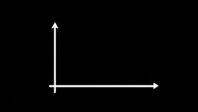 Animated graph showing an upward trend. Great for business presentations or data analysis videos. - Powered by Shutterstock - Get 15% off with code: PIKWIZARD15