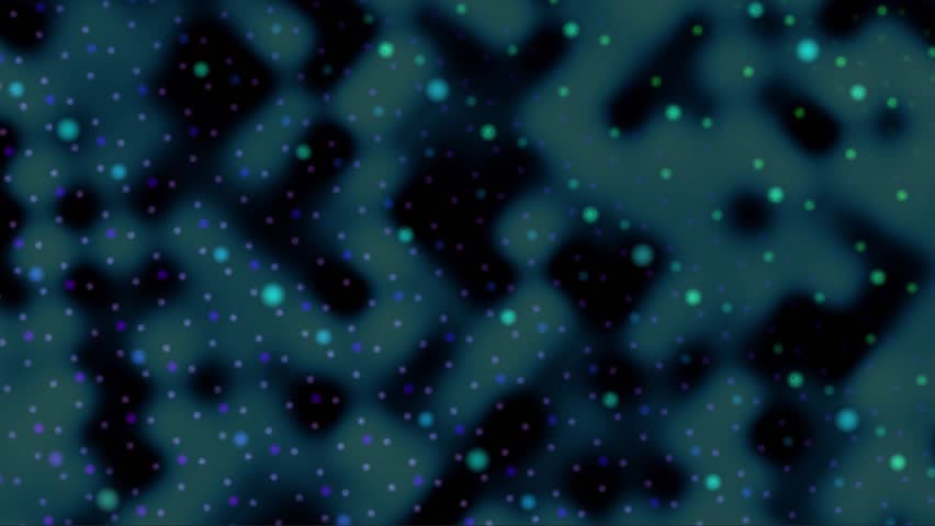 Seamless loop of a digital matrix grid with flickering, colorful particles and shifting background noise. - Powered by Shutterstock - Get 15% off with code: PIKWIZARD15