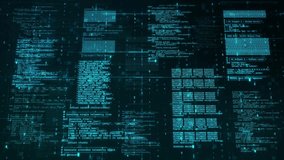 Futuristic AI Binary Code Data Stream Loop – Neon Cyan Digital Artificial Intelligence Background - Powered by Shutterstock - Get 15% off with code: PIKWIZARD15