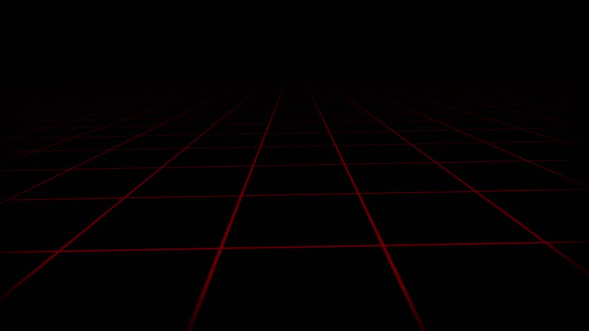 Glowing red map markers animation. Digital navigation network grid technology interface. Red glowing location markers animated. Network grid dark background abstract technology map.