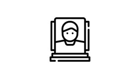 Black and white image capturing a somber moment of remembrance with a person, suitable for memorial and thoughtful designs. Mourning, tribute, reflection, loss, grief, sorrow, sympathy, condolence, me - Powered by Shutterstock - Get 15% off with code: PIKWIZARD15