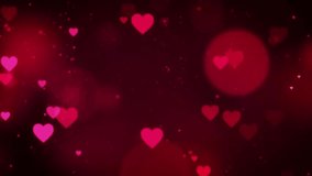 Floating Heart Animation for Valentine's Day - Powered by Shutterstock - Get 15% off with code: PIKWIZARD15