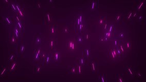 Abstract Purple Neon Rain: Falling Glowing Pink Lines Background Loop - Powered by Shutterstock - Get 15% off with code: PIKWIZARD15