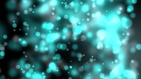 Abstract Cyan Bokeh: Soft Floating Teal Light Particles Background - Powered by Shutterstock - Get 15% off with code: PIKWIZARD15