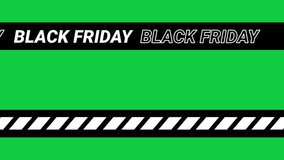 Black Friday text on a green background with diagonal stripes - Powered by Shutterstock - Get 15% off with code: PIKWIZARD15