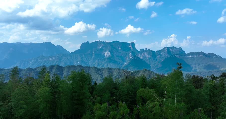 Mountains landscape in Zhangjiajie, china